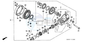 NT700VAA Europe Direct - (ED / ABS) drawing FINAL DRIVEN GEAR