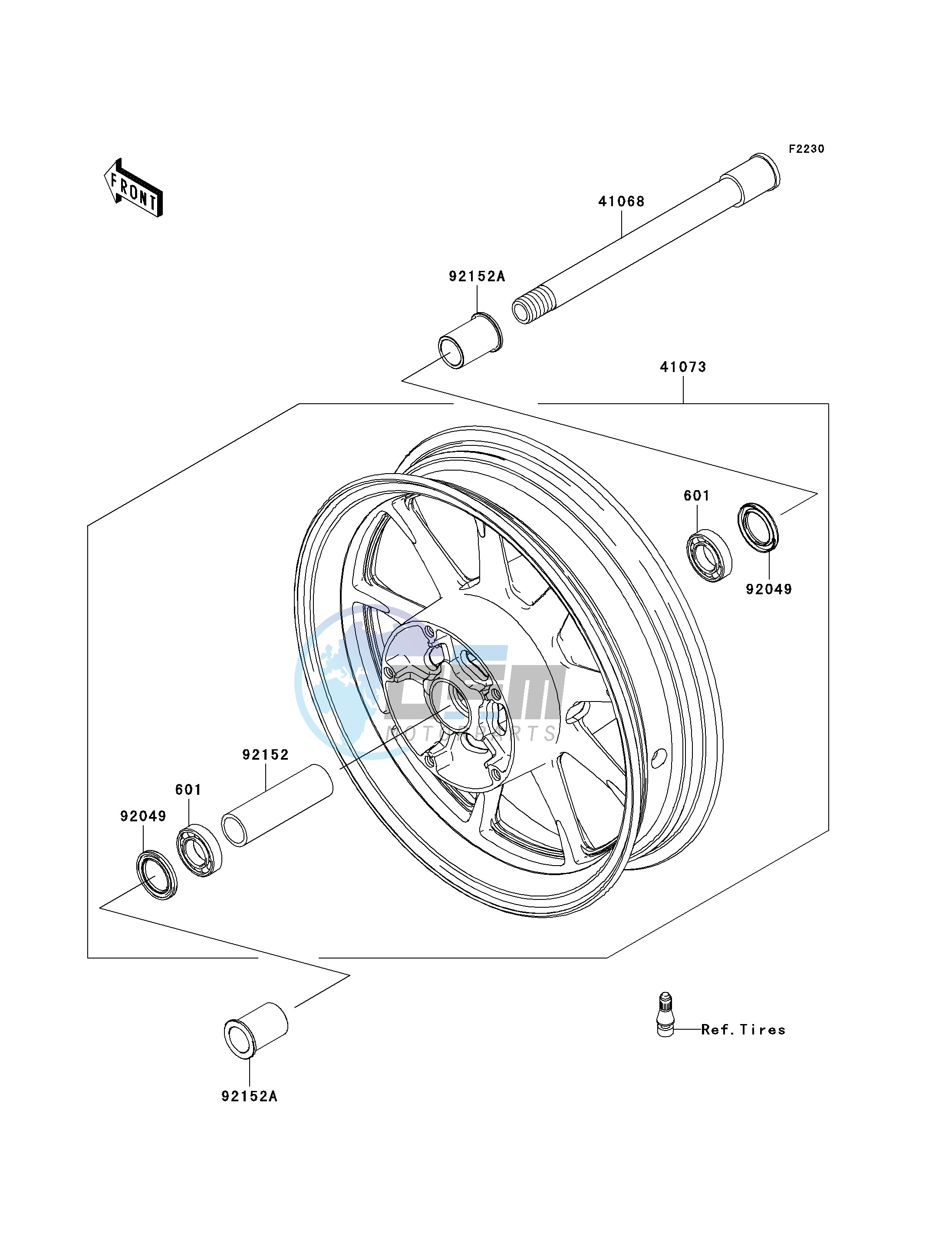 FRONT WHEEL