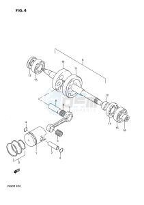 FA50 (E24) drawing CRANKSHAFT