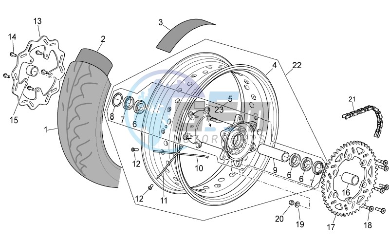 Rear Wheel