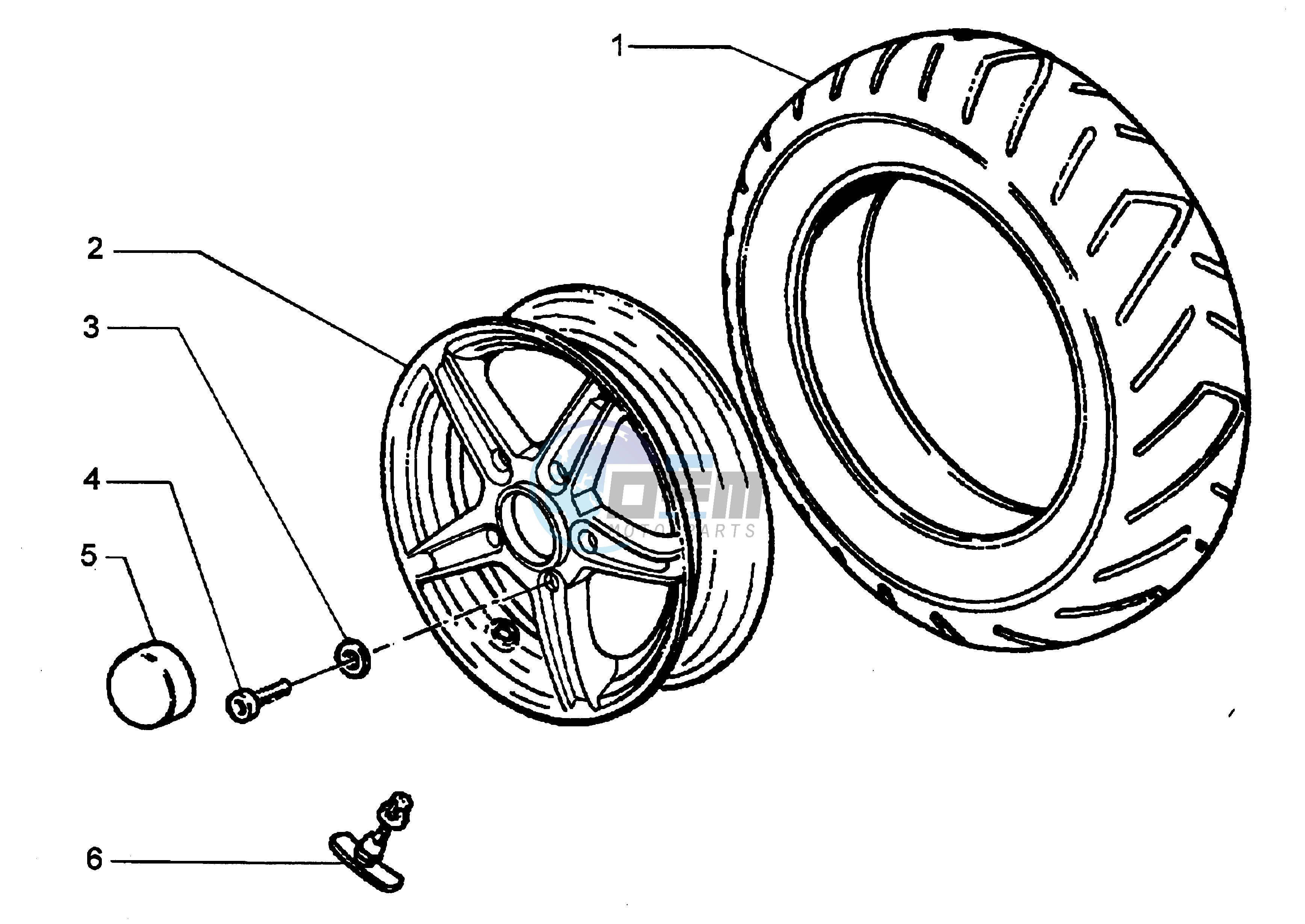 Front wheel