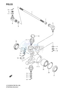 LT-A700X (P28-P33) drawing STEERING KNUCKLE