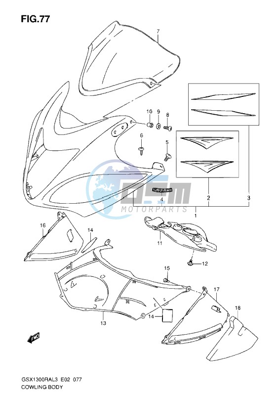 COWLING BODY L3