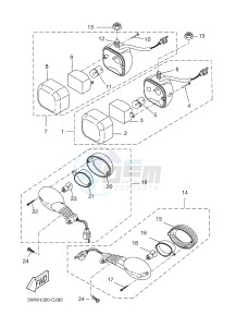 BW'S 50 (2B6K) drawing FLASHER LIGHT