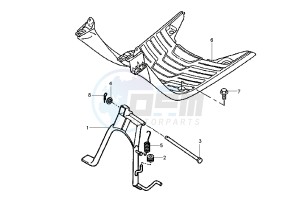 BW'S ORIGINAL 50 drawing FOOTREST -STAND