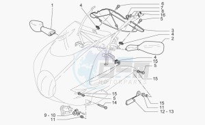 V 11 1100 Le Mans Le Mans drawing Front body II