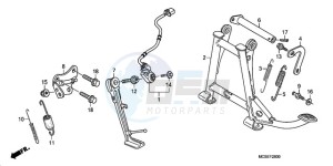 ST1300A9 France - (F / ABS CMF MME) drawing STAND