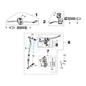 FIGHT 3 X drawing BRAKE SYSTEM