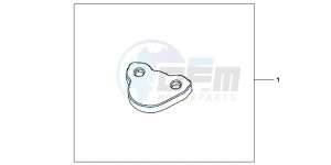 CRF250RC drawing REAR MASTER CYLINDER CAP