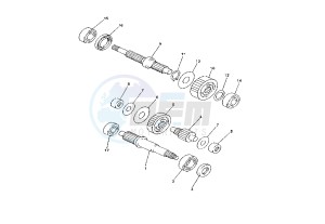 YP R X-MAX 250 drawing GEAR GROUP