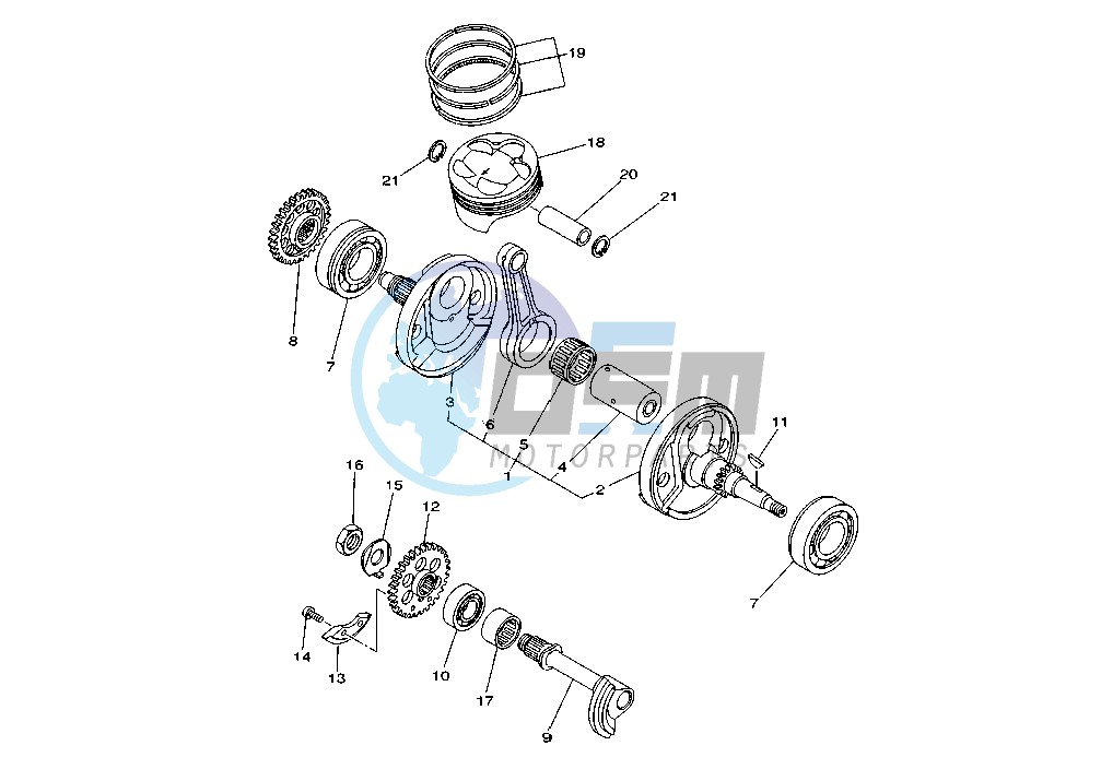 CRANKSHAFT PISTON