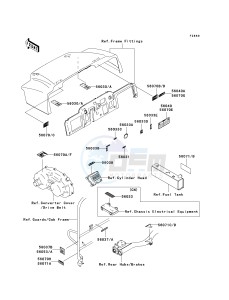 KAF 620 E [MULE 3010 4X4] (E6F-E8F) E7F drawing LABELS