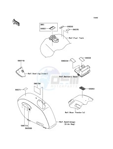 VN1700_VOYAGER_CUSTOM_ABS VN1700KBF GB XX (EU ME A(FRICA) drawing Labels