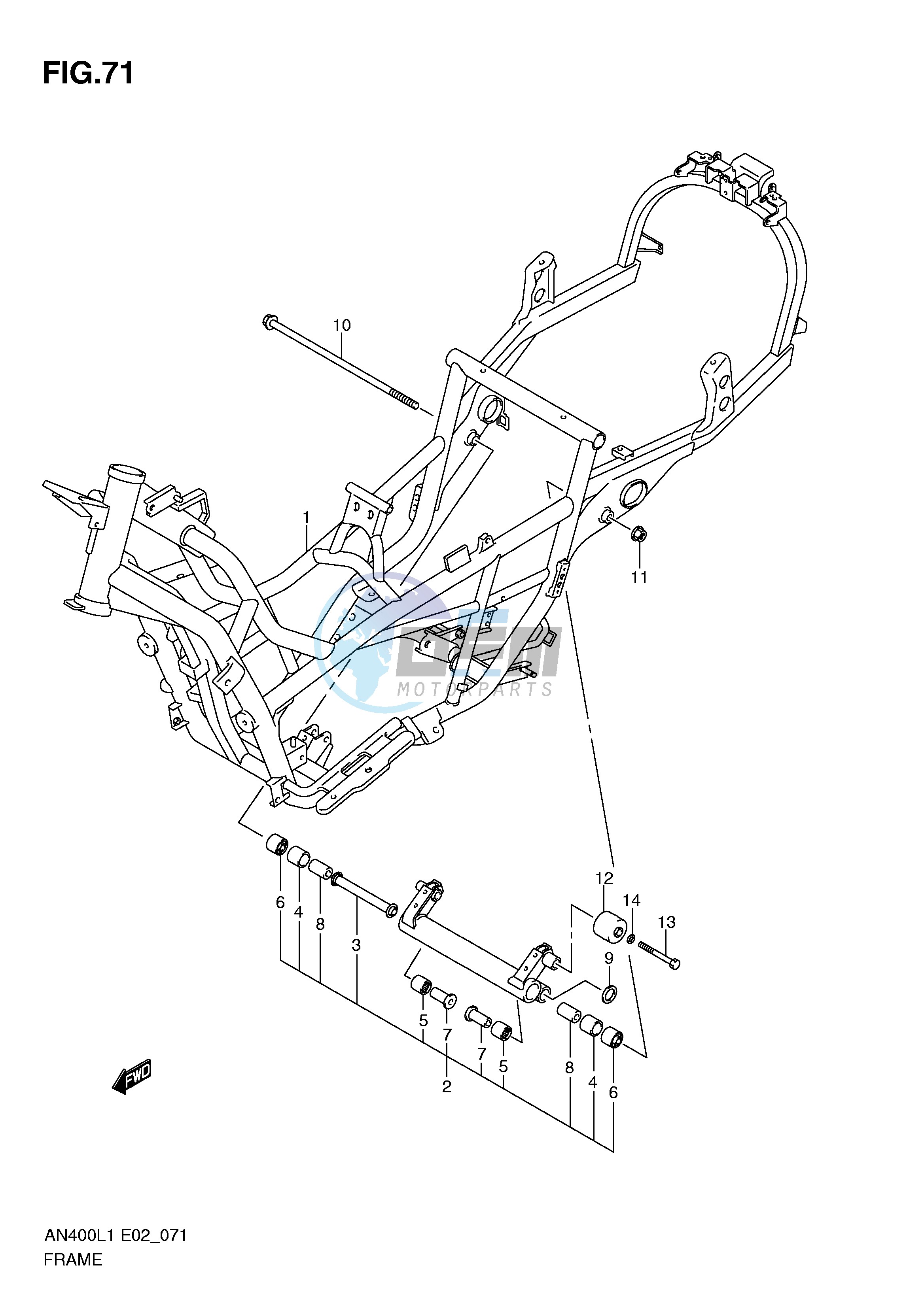 FRAME (AN400L1 E2)