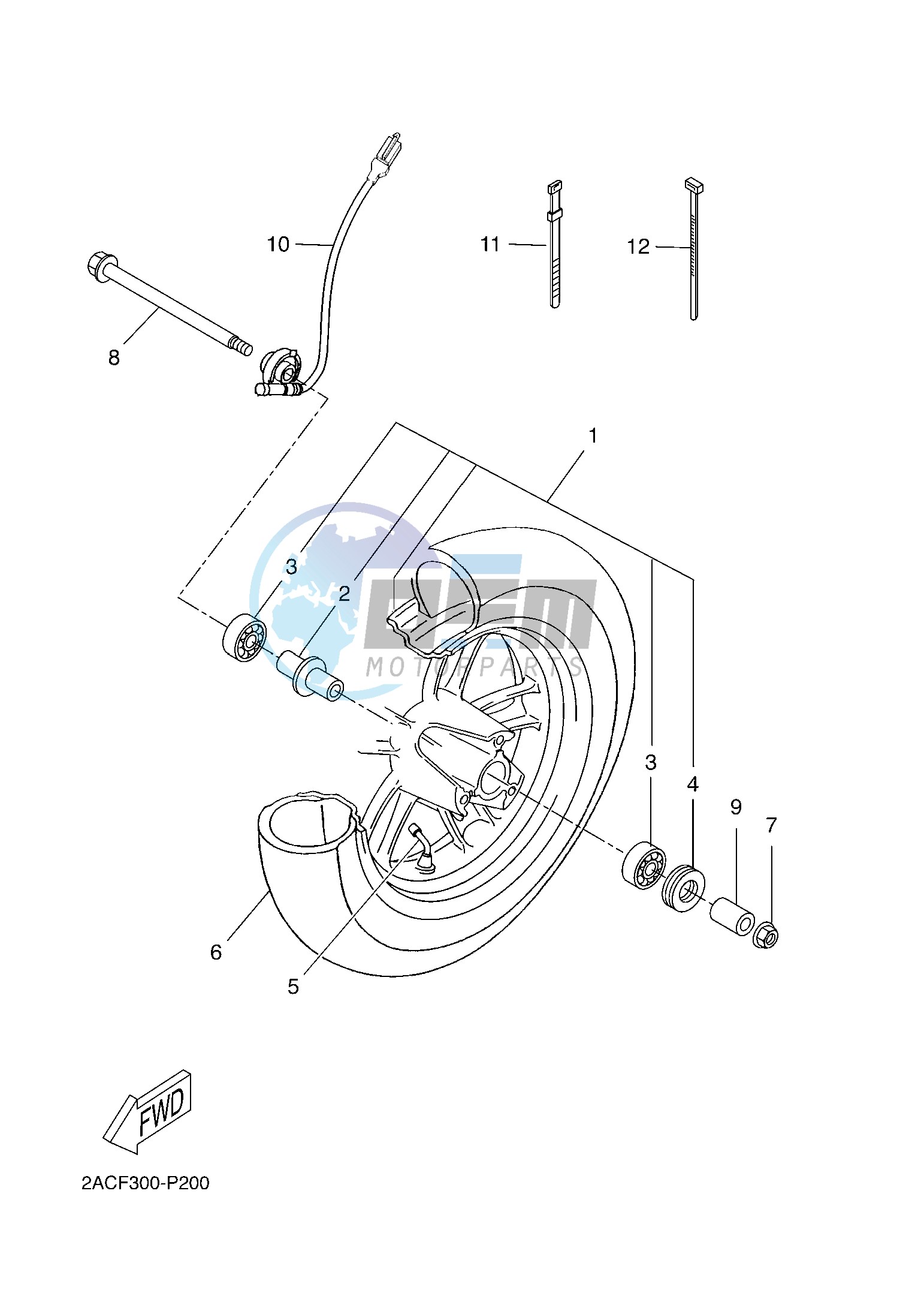 FRONT WHEEL