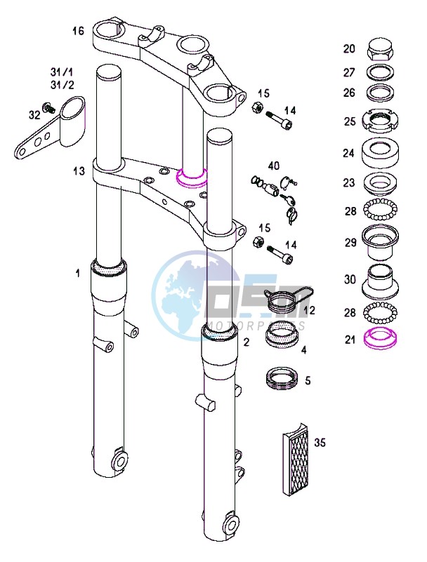 Front fork