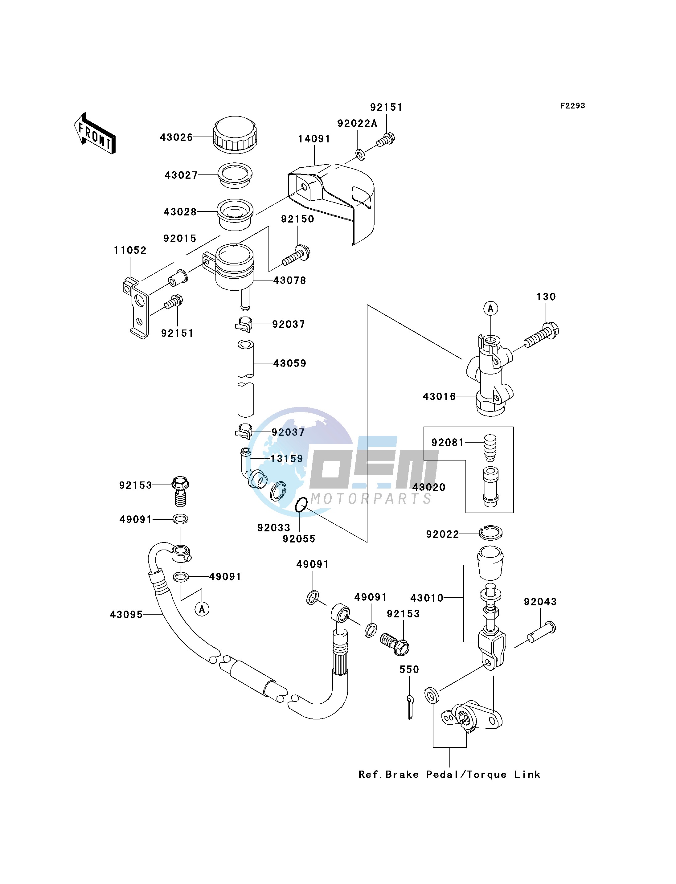 REAR MASTER CYLINDER