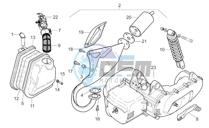 Exhaust unit