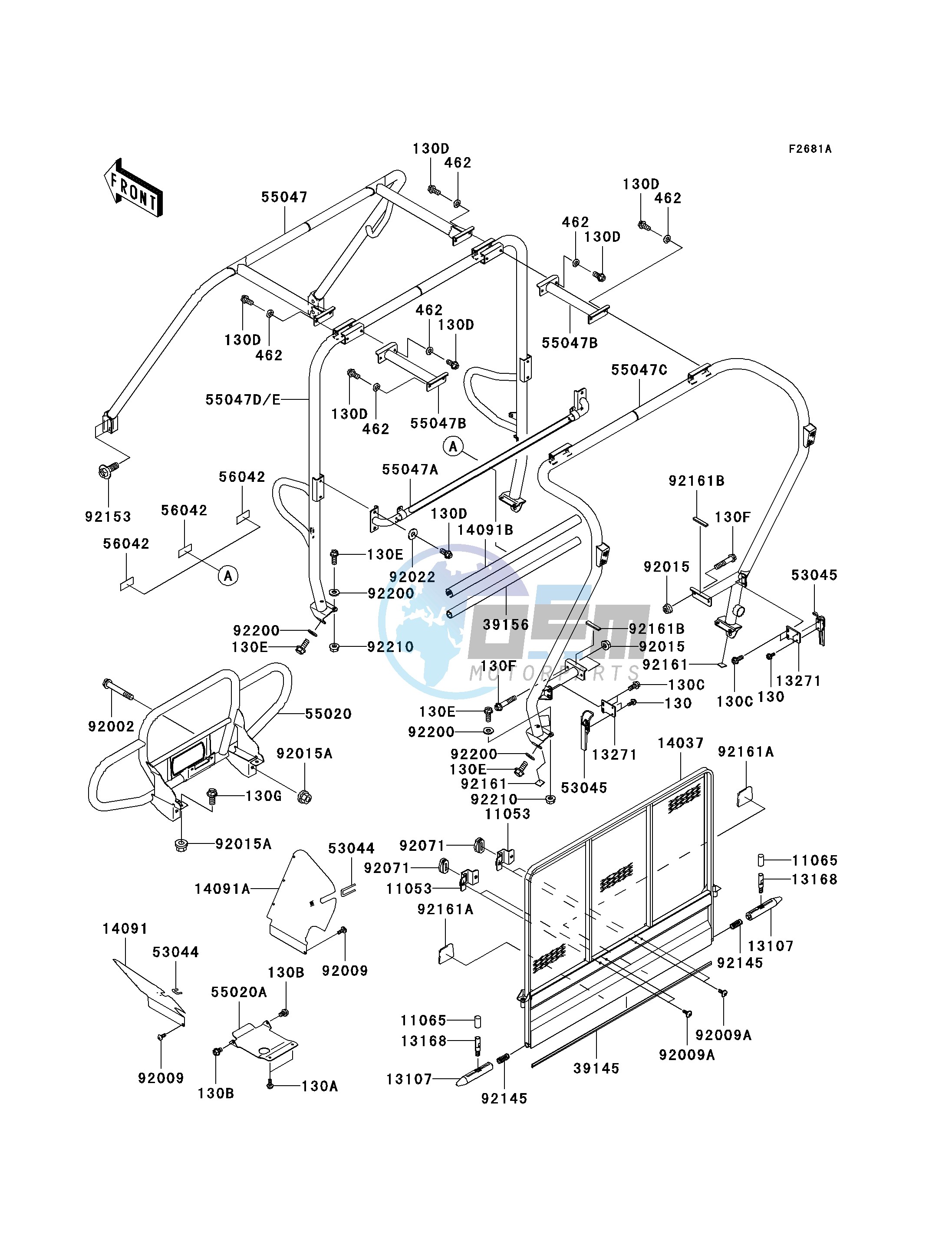 GUARDS_CAB FRAME -- J7F_J8F- -