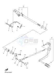 FZ8-S FZ8 FAZER 800 (42PG) drawing SHIFT SHAFT