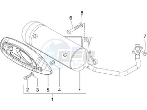 Zip 50 4T drawing Silencer