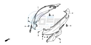 SH150S 125 drawing BODY COVER