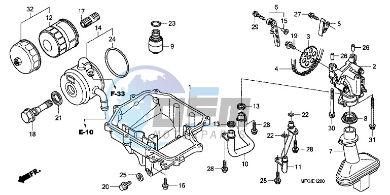 OIL PAN/ OIL PUMP