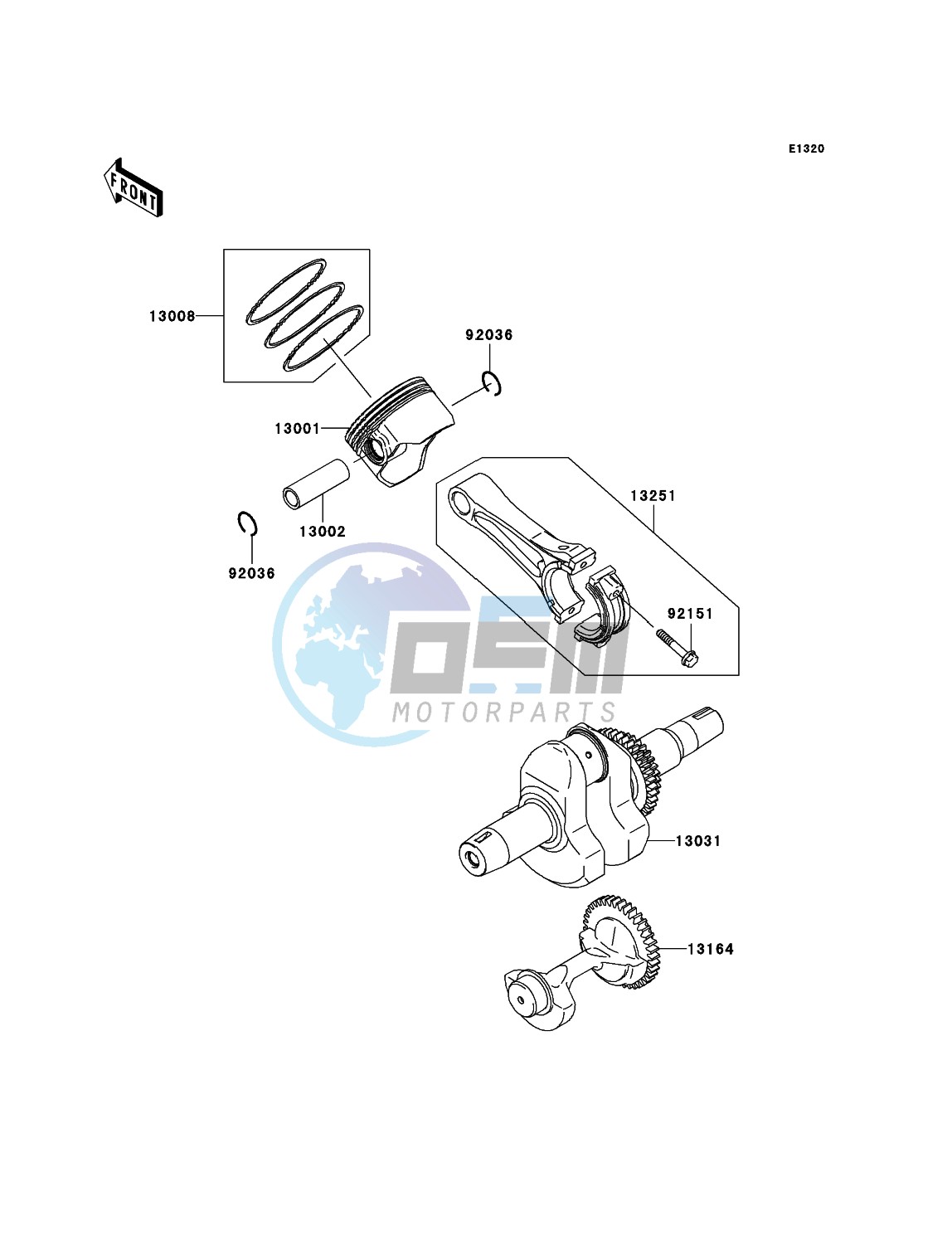 Crankshaft/Piston(s)