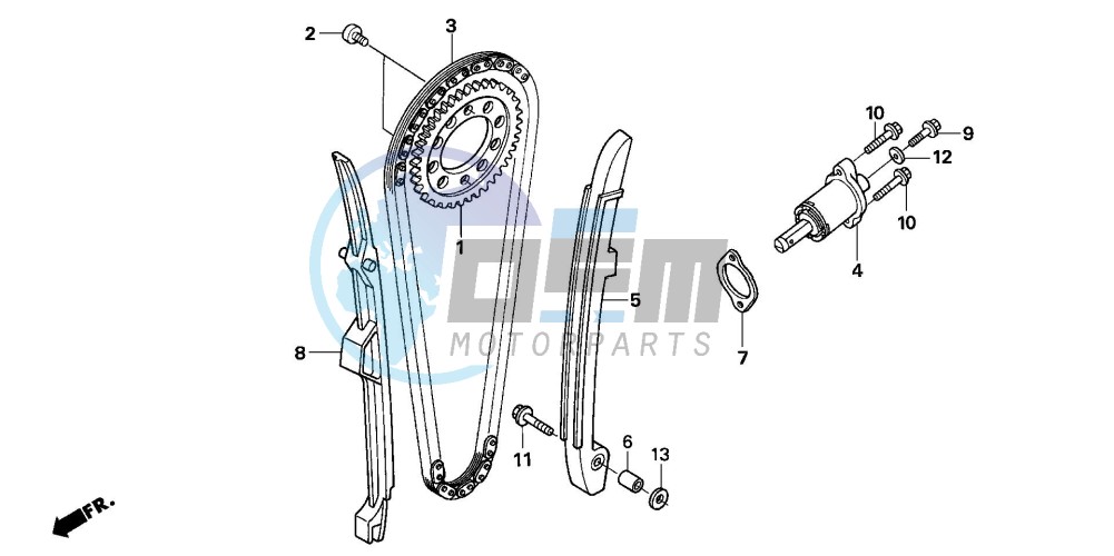 CAM CHAIN/TENSIONER