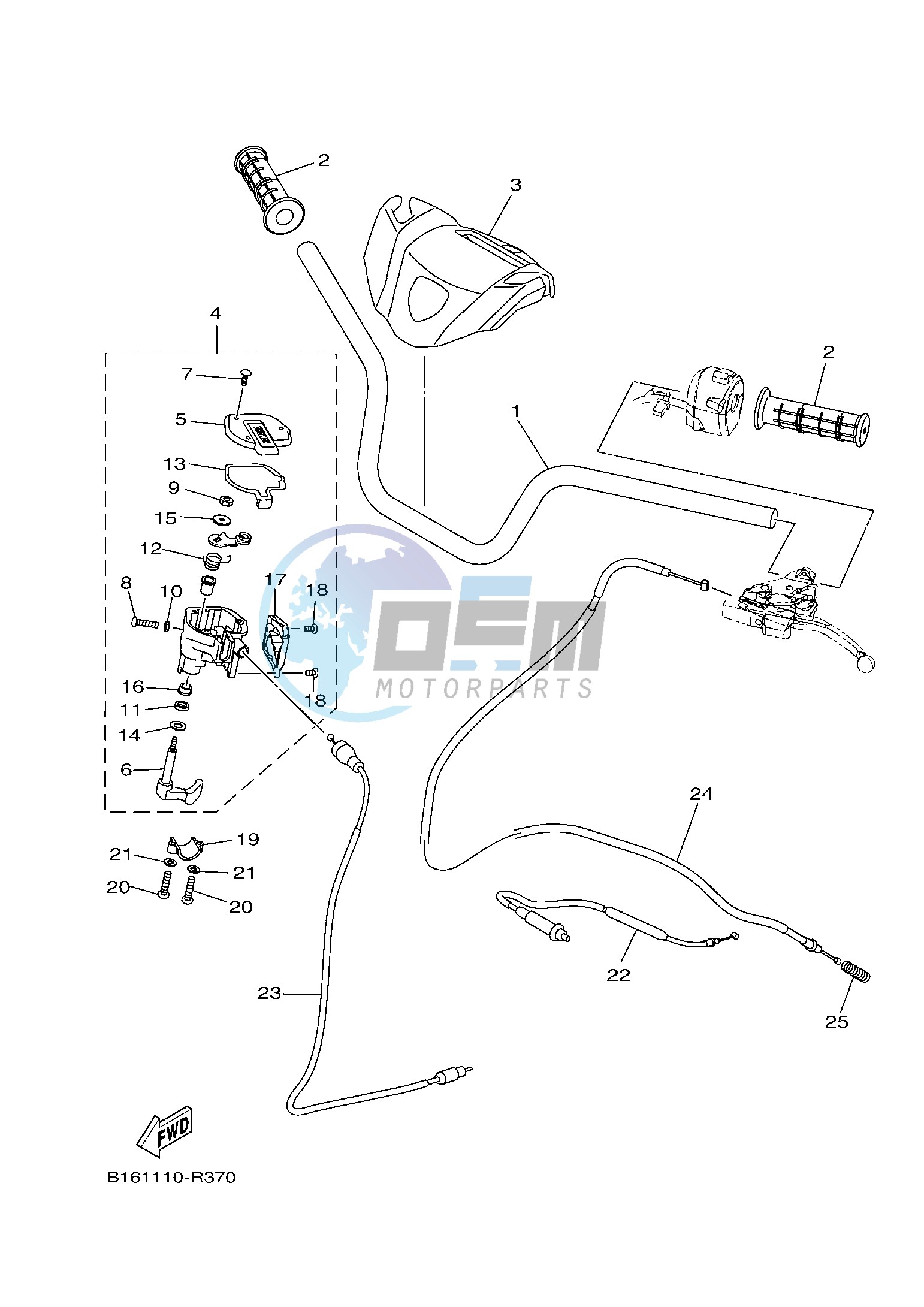 STEERING HANDLE & CABLE