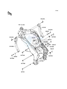 Z1000 ZR1000DCFA FR GB XX (EU ME A(FRICA) drawing Engine Mount