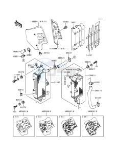 KX 500 E [KX500] (E4-E8) [KX500] drawing RADIATOR-- KX500-E4_E5_E6_E7- -