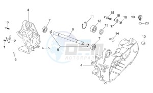 Gulliver 50 Air drawing Central crank - Case set