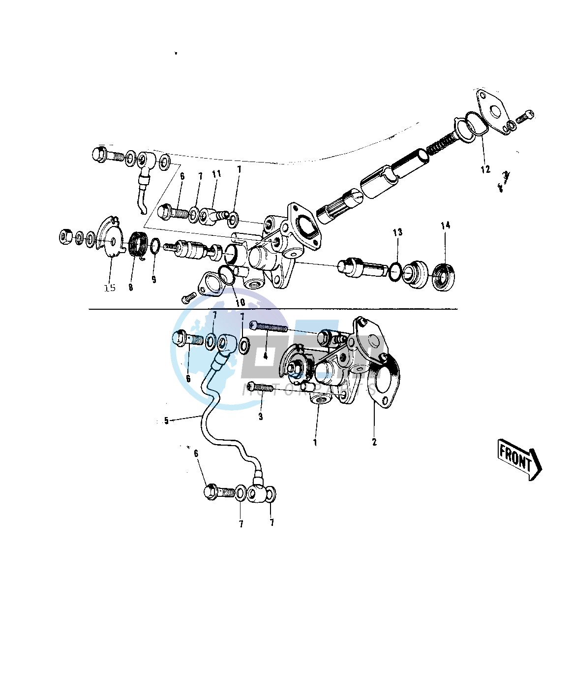 OIL PUMP -- 72-73 F9_F9-A 350- -