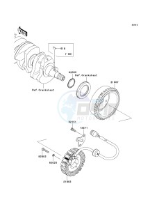 JT 1500 A [STX-15F] (A6F-A9F) A7F drawing GENERATOR