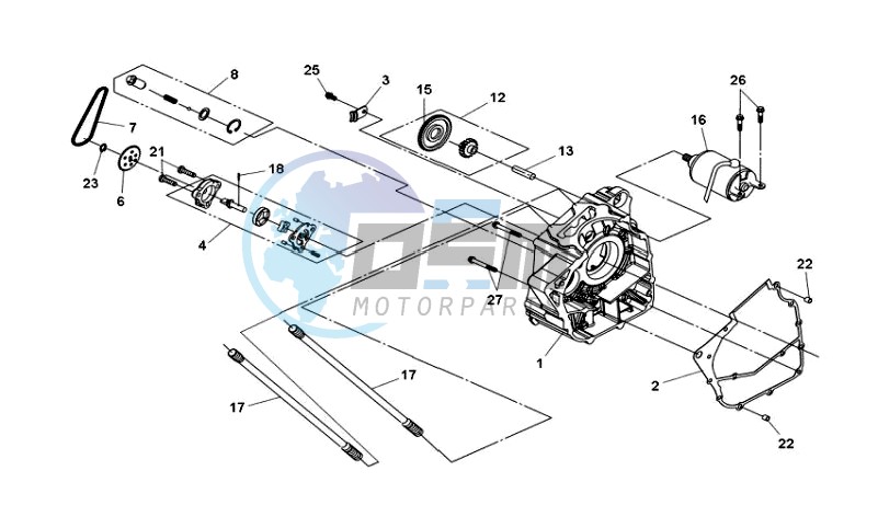 CRANKCASE RIGHT