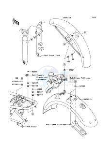 W800 EJ800ABS GB XX (EU ME A(FRICA) drawing Fenders