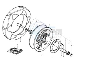 DNA 50 drawing Front wheel