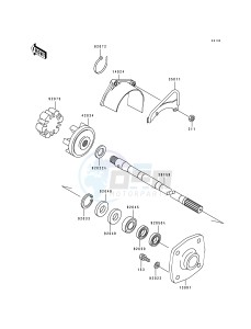 JS 750 A [750 SX] (A1-A4) [750 SX] drawing DRIVE SHAFT