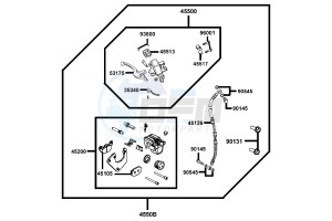 AGILITY DELIVER 50cc drawing Brake Master Cylinder