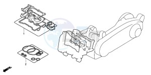 FJS600 SILVER WING drawing GASKET KIT A