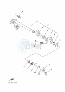 MT-07 MTN690-U (BHH1) drawing SHIFT SHAFT