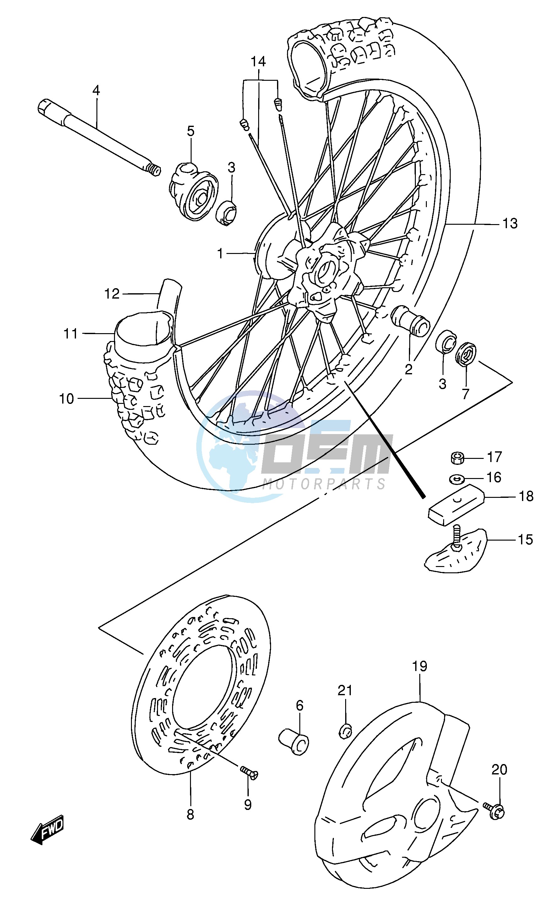 FRONT WHEEL