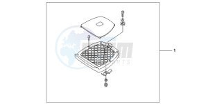 SH50 SCOOPY drawing MINI RACK KIT