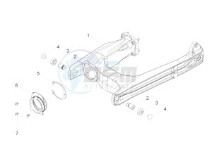 V9 Bobber 850 (EMEA) drawing Swing arm