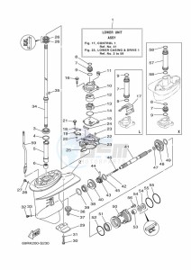 E25BMHL drawing LOWER-CASING-x-DRIVE-1