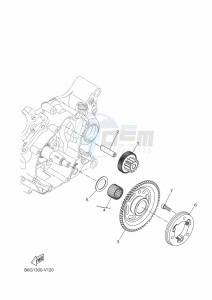 MT125 MTN125-A (BGW2) drawing STARTER CLUTCH