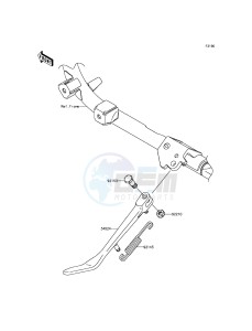 VULCAN 900 CLASSIC VN900BFF GB XX (EU ME A(FRICA) drawing Stand(s)