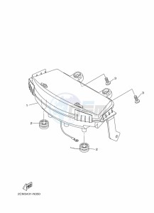 GPD125-A NMAX 125 (BV3C) drawing METER