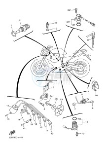 XJ6N ABS 600 XJ6-N (NAKED, ABS) (36B6) drawing ELECTRICAL 1